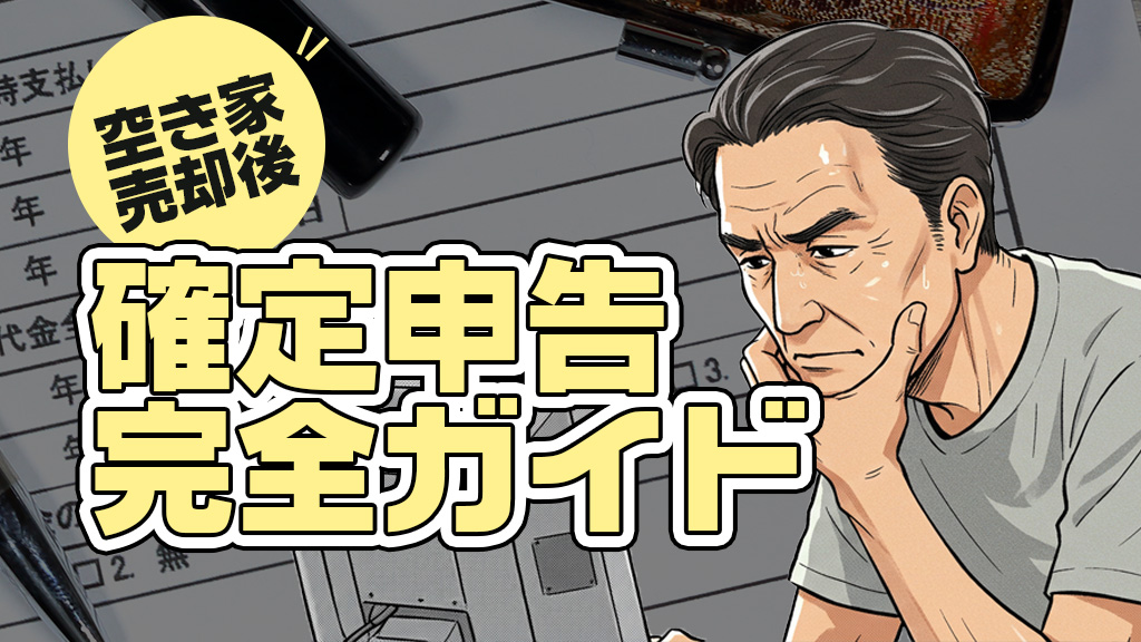 空き家を売却すると確定申告が必要？申告の流れと特別控除についても解説！