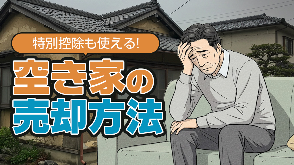【必見】空き家の売却方法 税金や特別控除についても詳しく解説