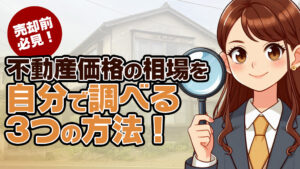 不動産価格の相場を自分で調べる3つの方法