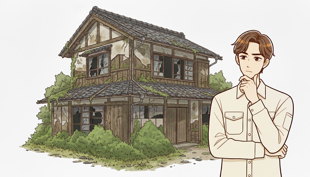 建物をそのまま残して売却（古家付き土地）